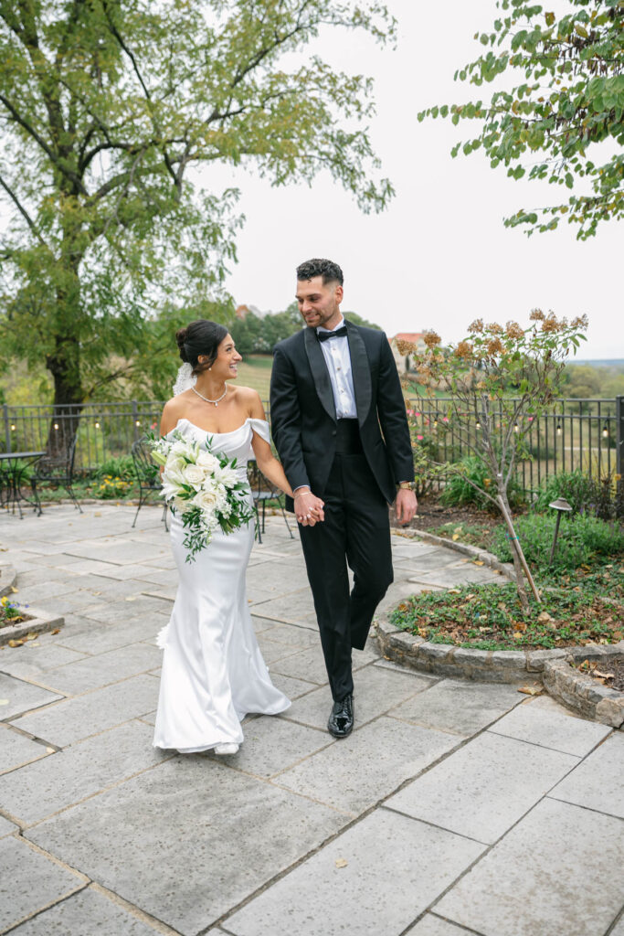 Photo by The Bennetts of wedding couple