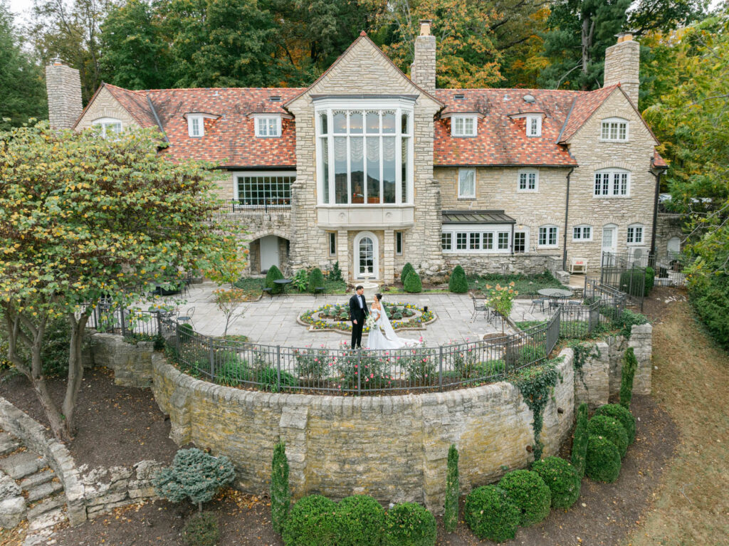 Photo by The Bennetts of wedding couple