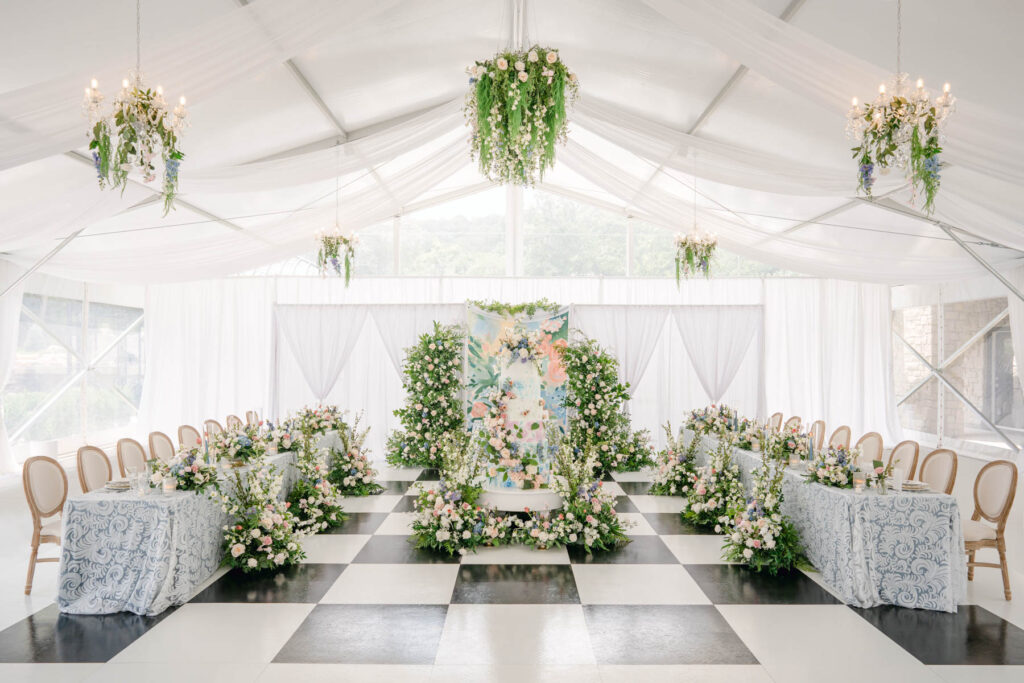 Photo by The Bennetts of wedding couple