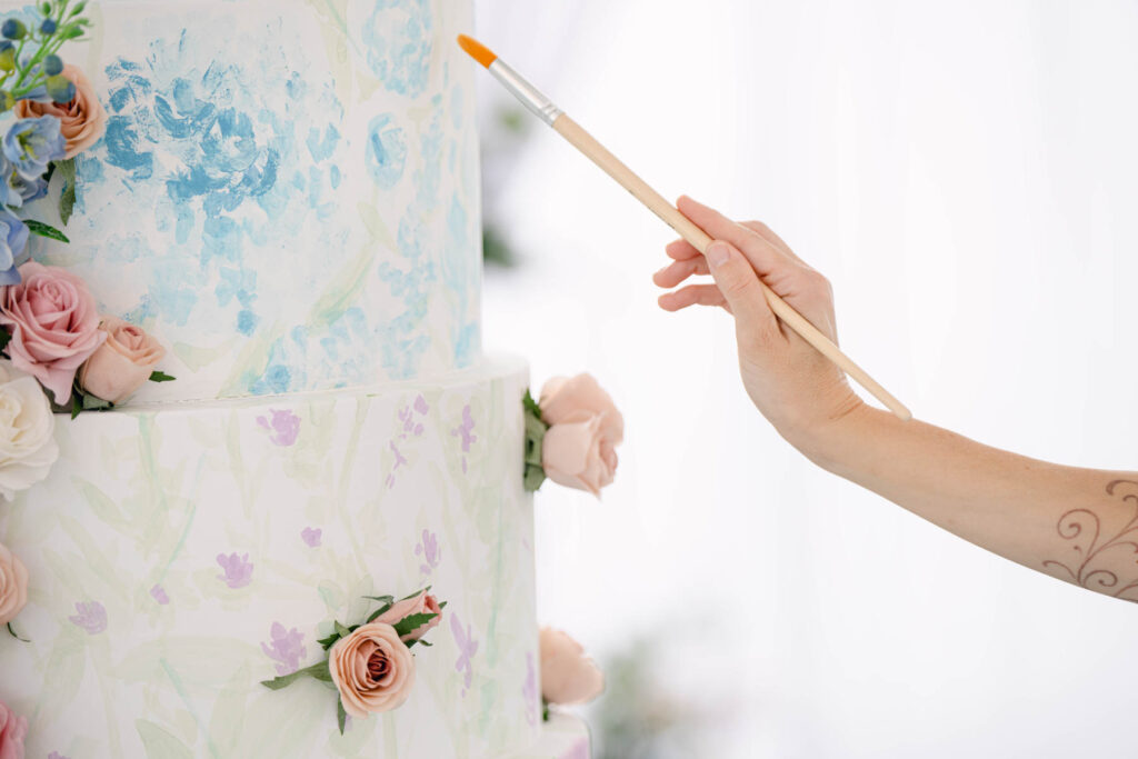 Photo by The Bennetts of wedding couple