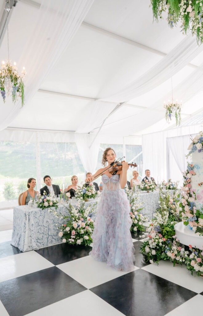 Photo by The Bennetts of wedding couple