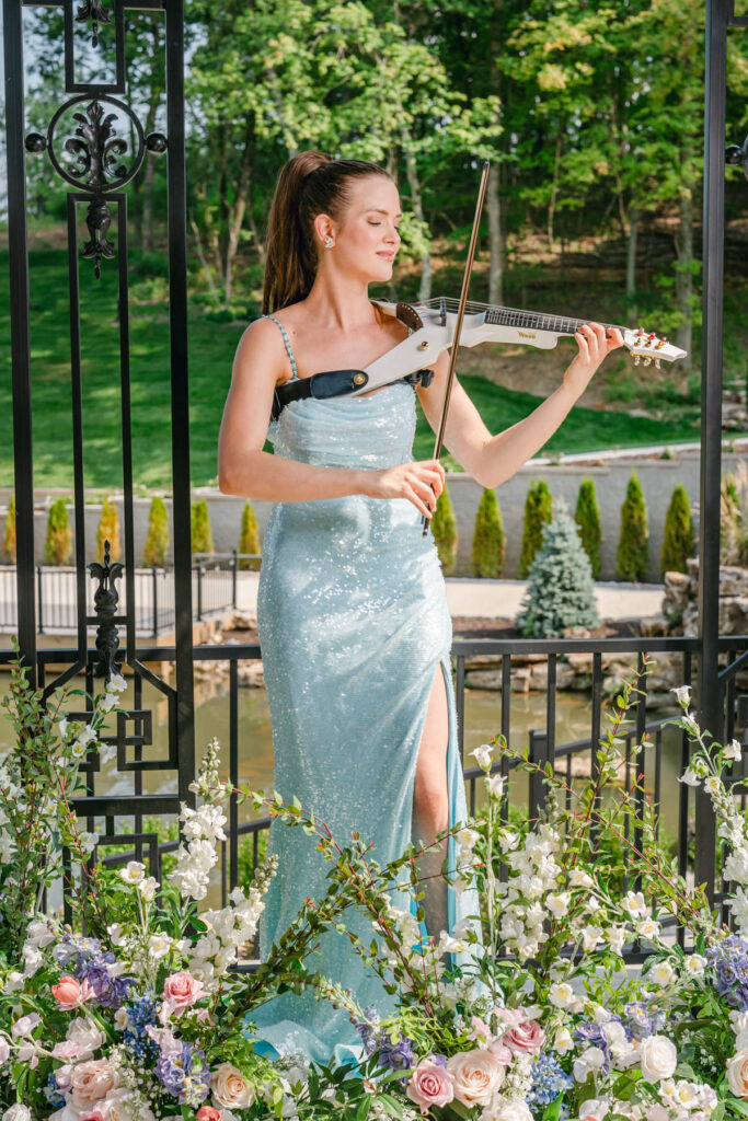 Photo by The Bennetts of wedding couple