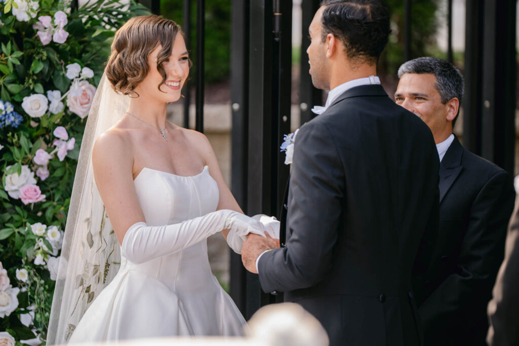 Photo by The Bennetts of wedding couple