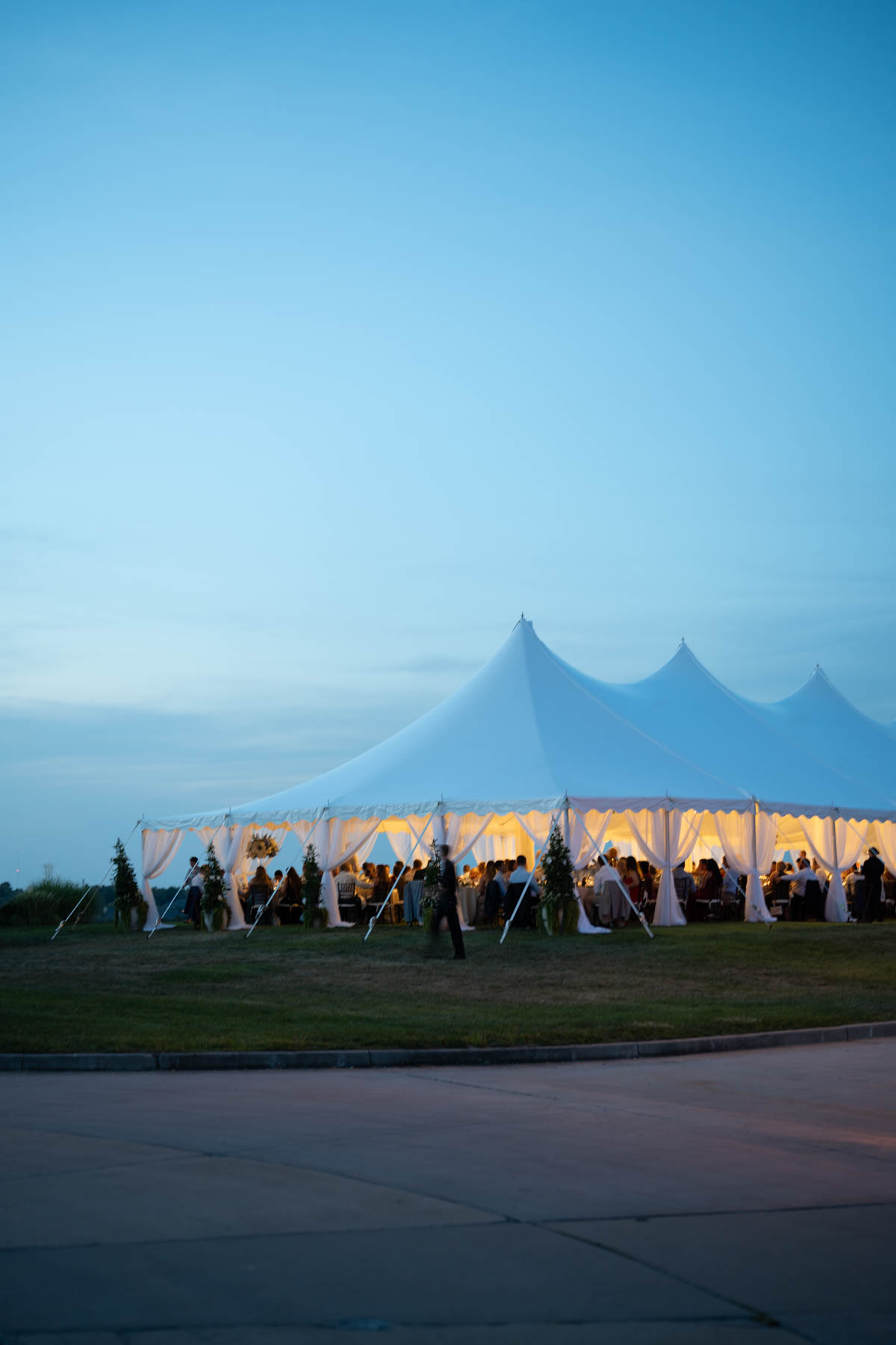 Club at Old Hawthorne wedding