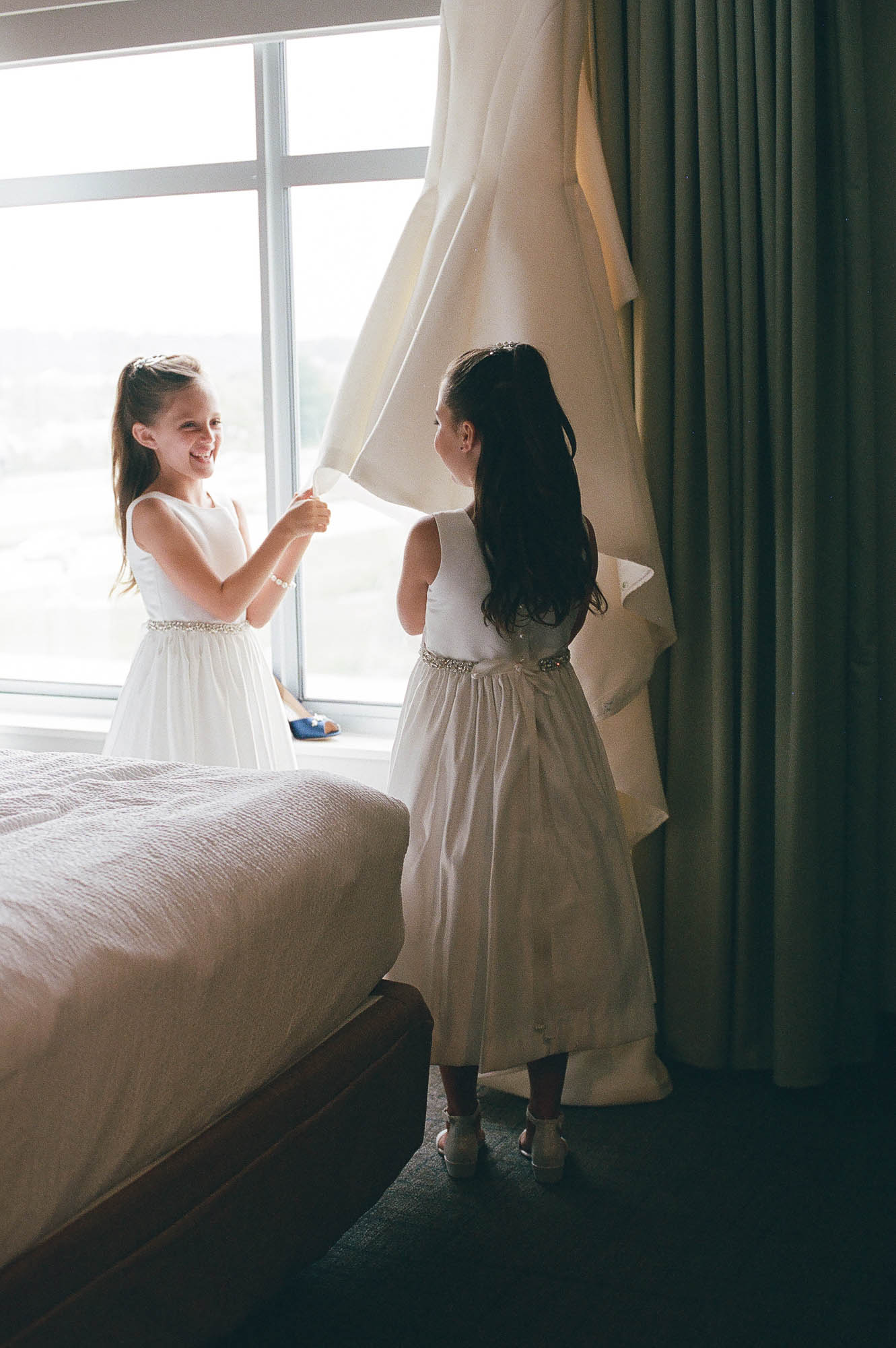 Photo by The Bennetts of wedding couple