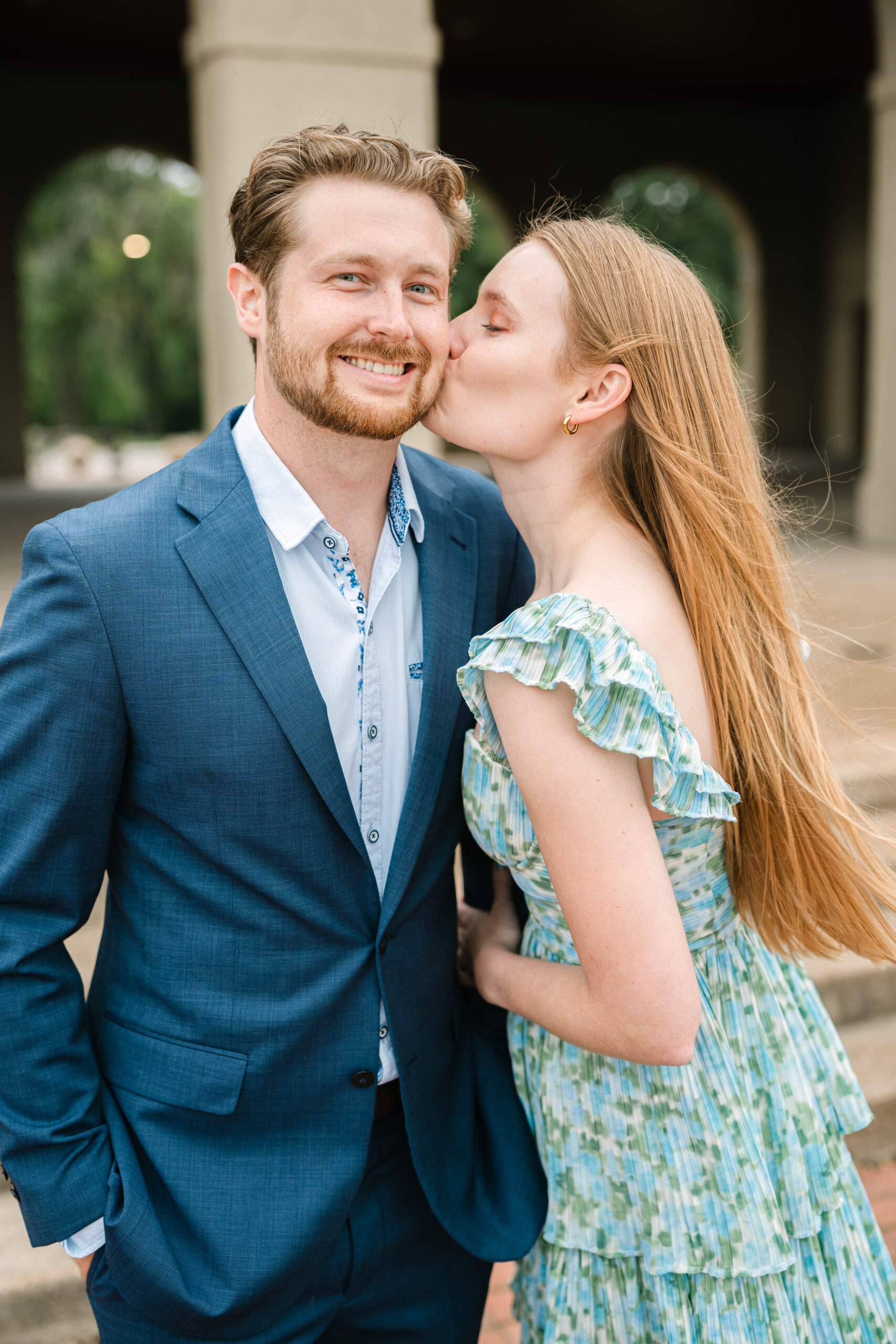 Photo by The Bennetts of wedding couple