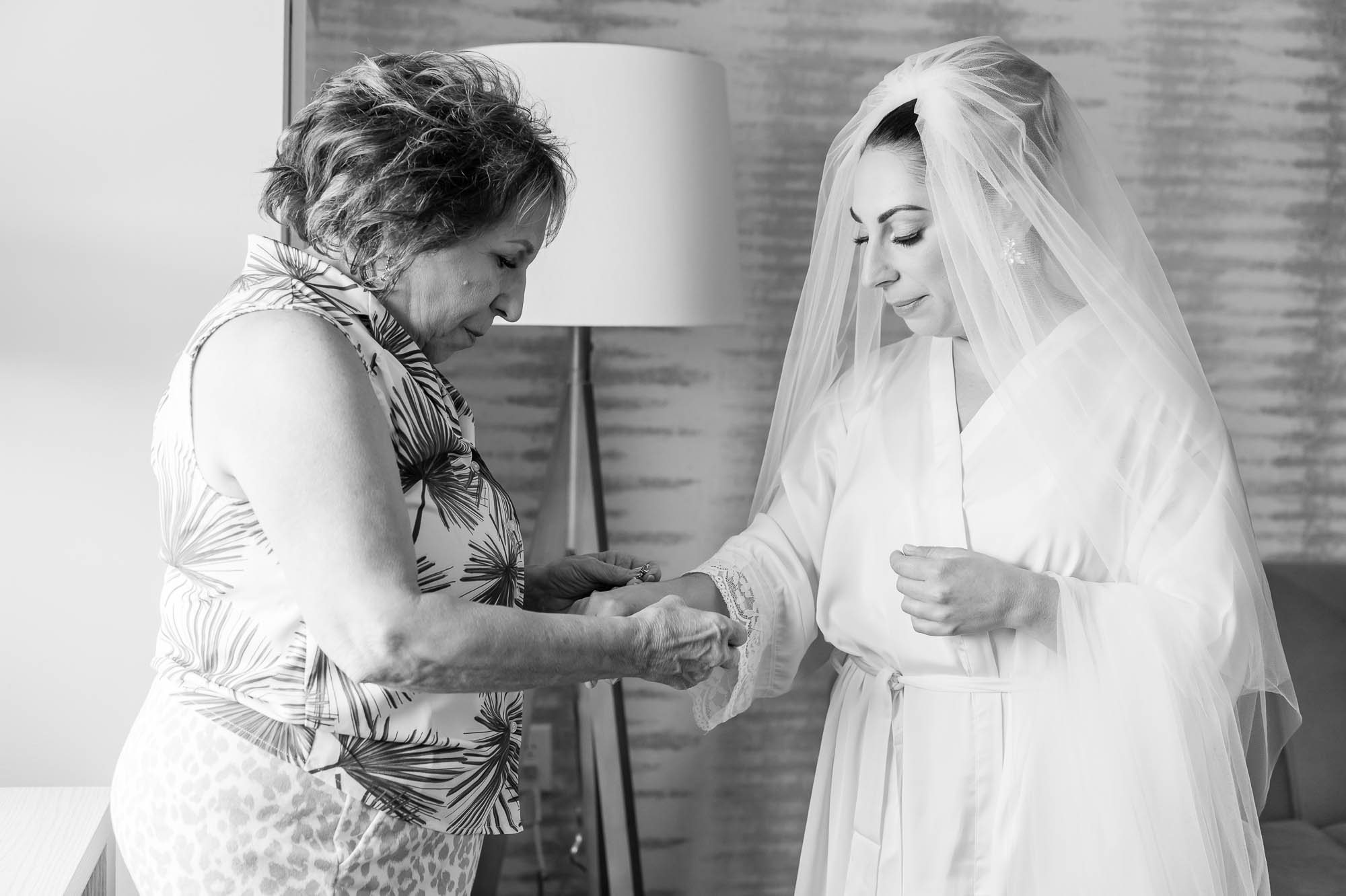 Photo by The Bennetts of wedding couple