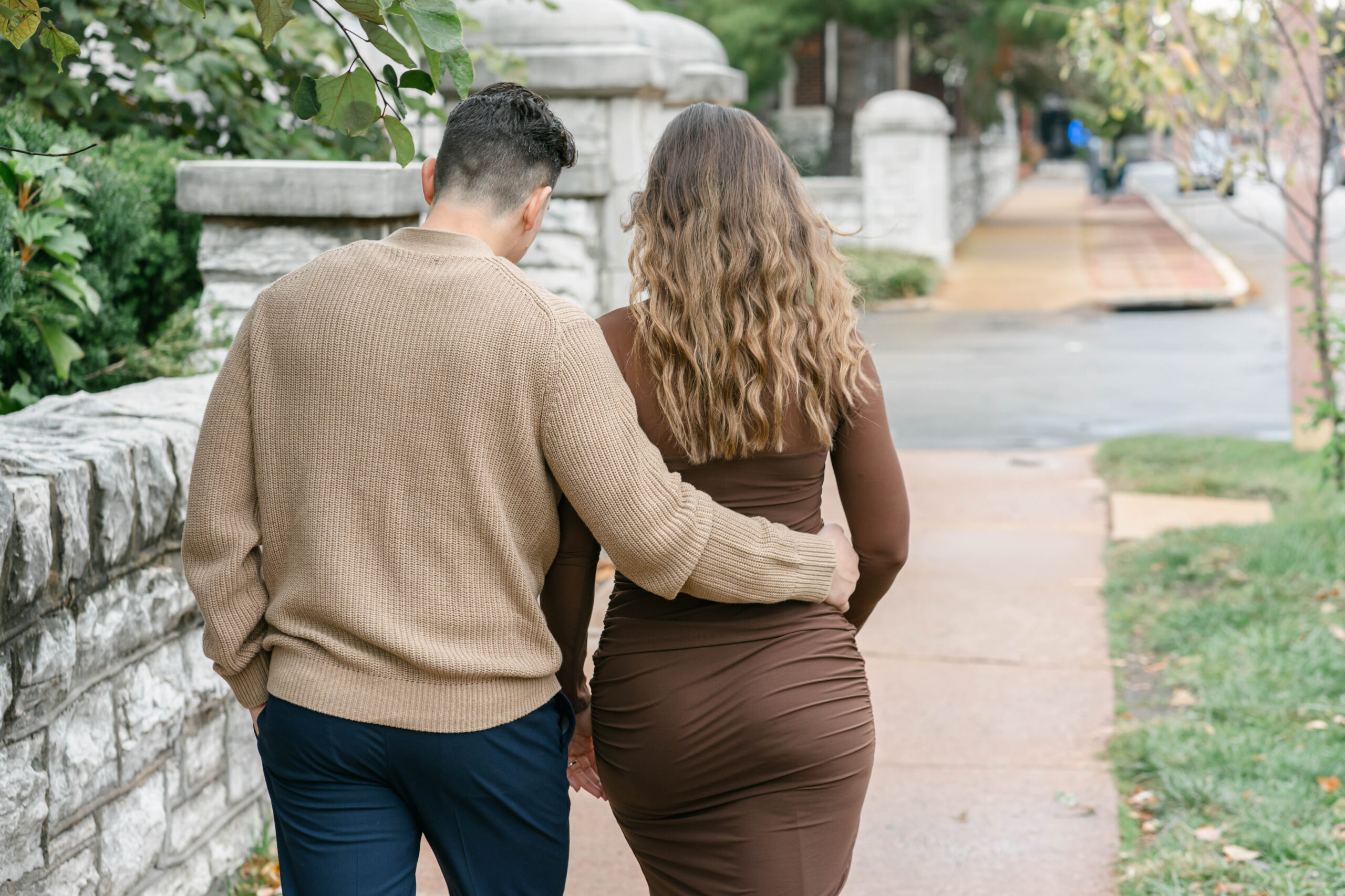 Photo by The Bennetts of wedding couple