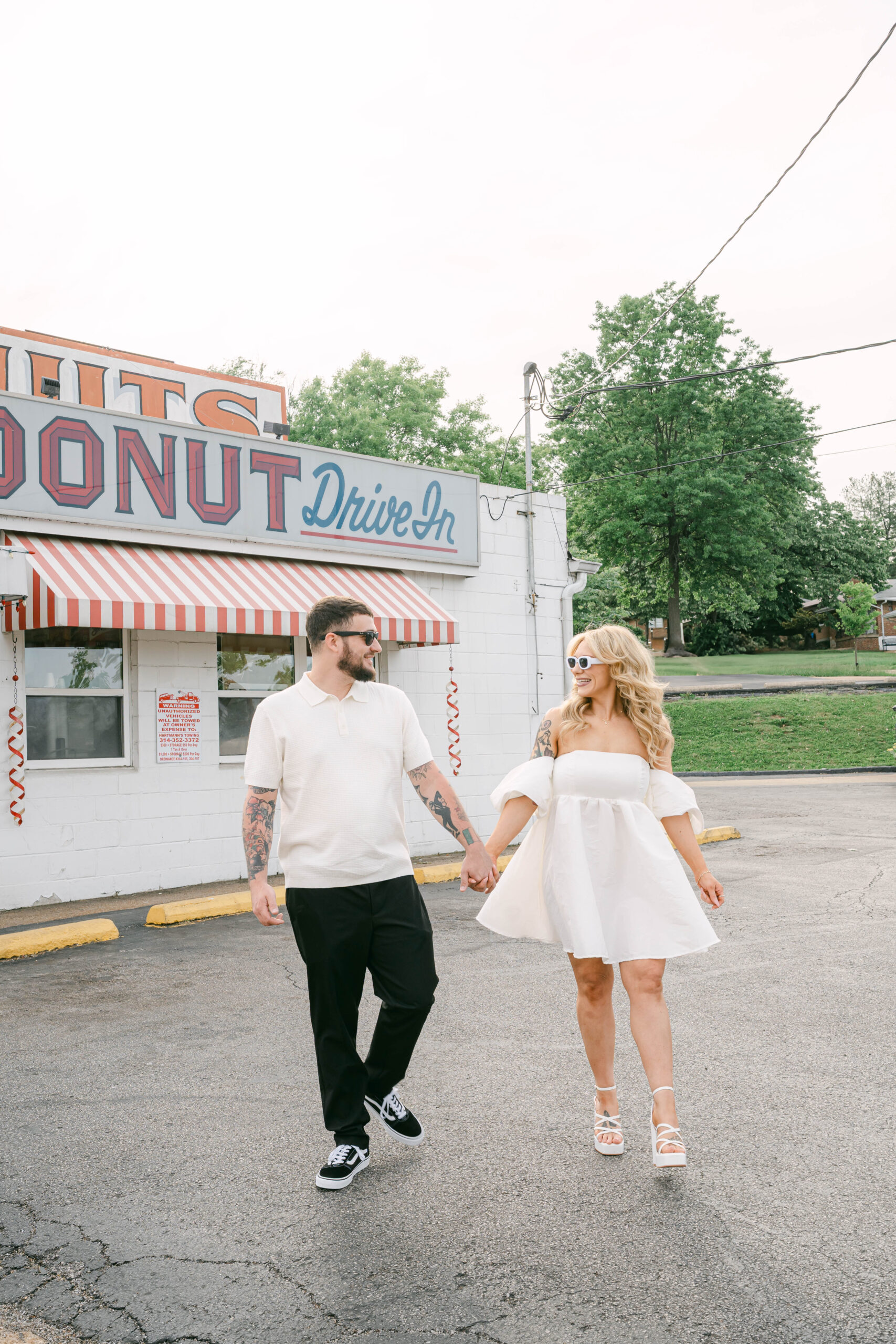 Photo by The Bennetts of wedding couple