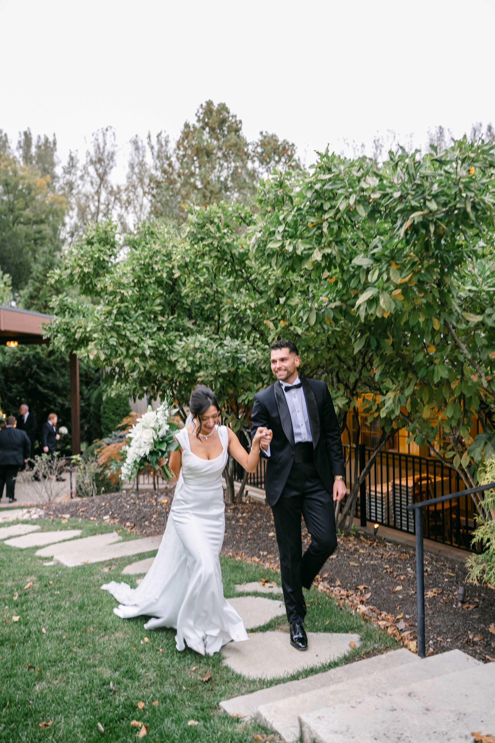 Photo by The Bennetts of wedding couple