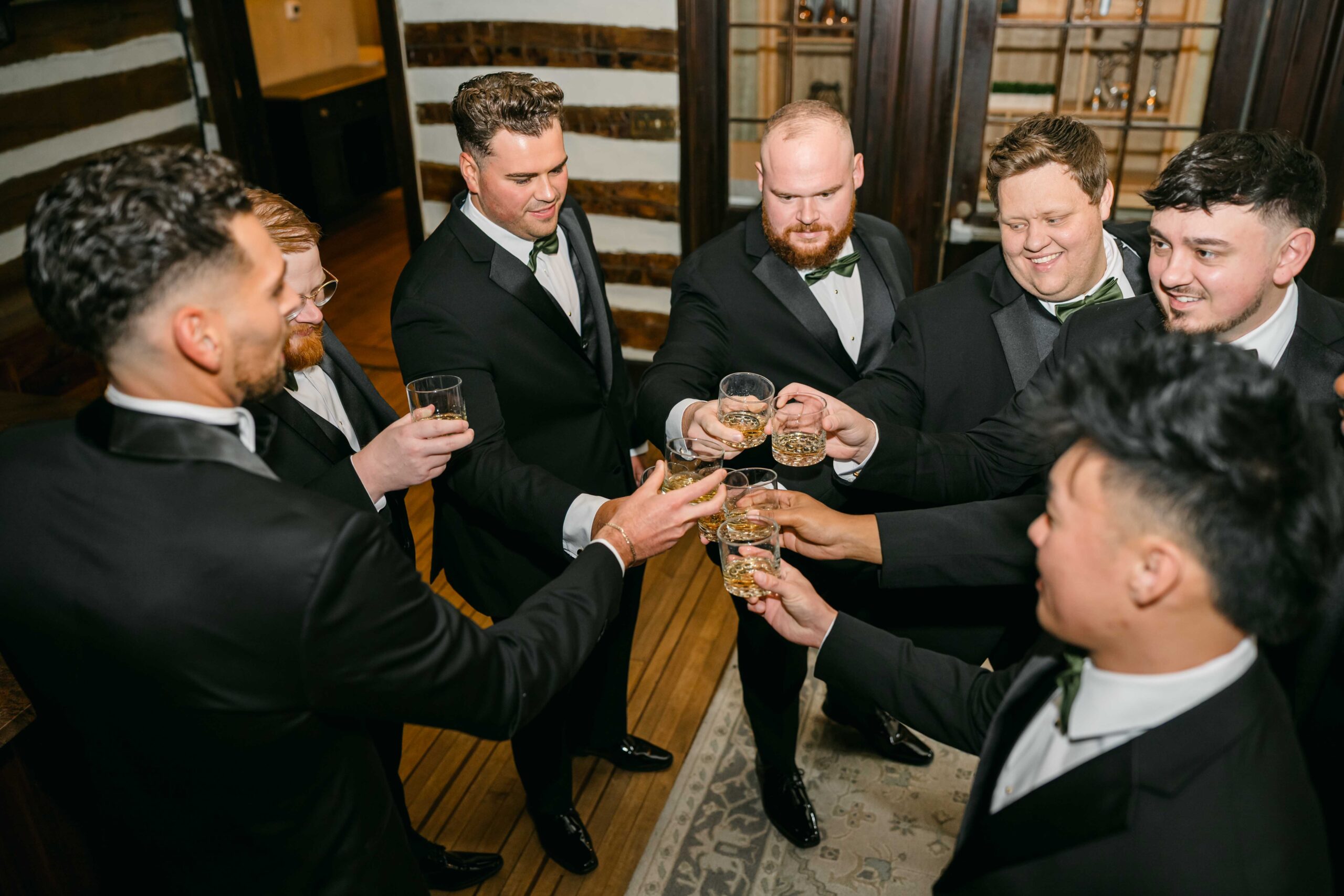 Photo by The Bennetts of wedding couple