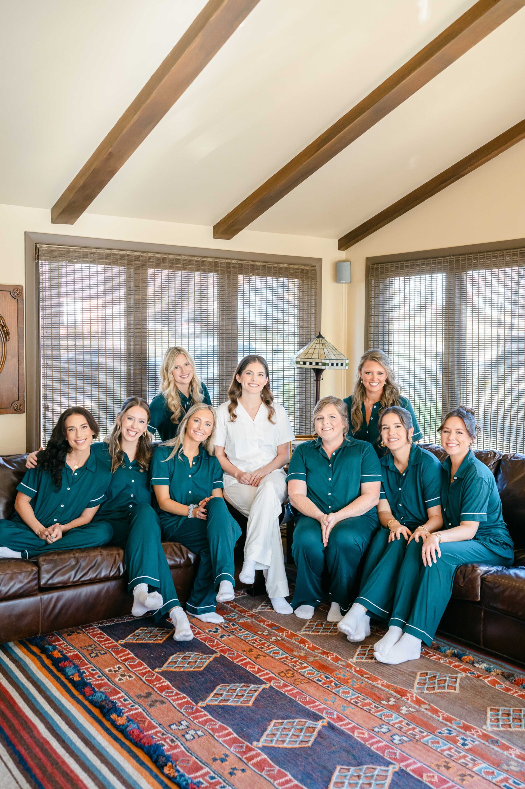 Photo by The Bennetts of wedding couple