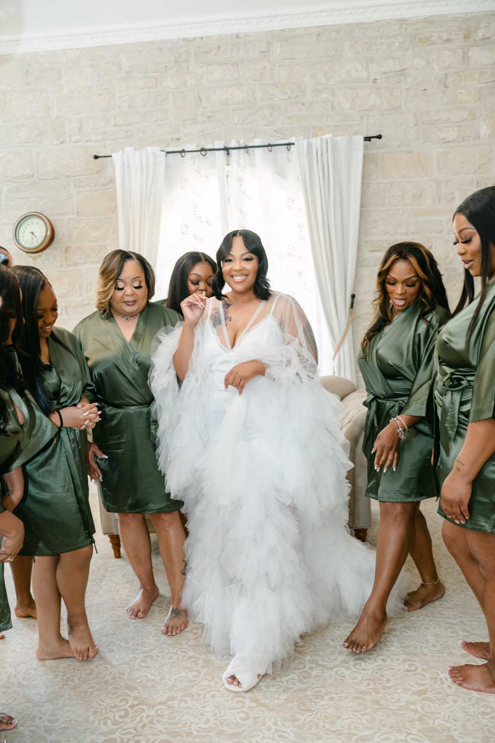 Photo by The Bennetts of wedding couple