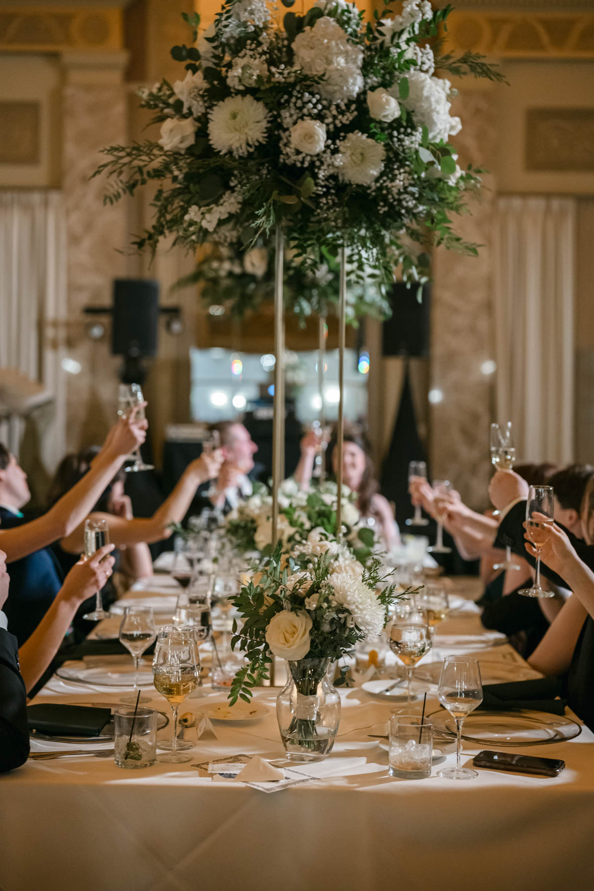 Photo by The Bennetts of wedding couple
