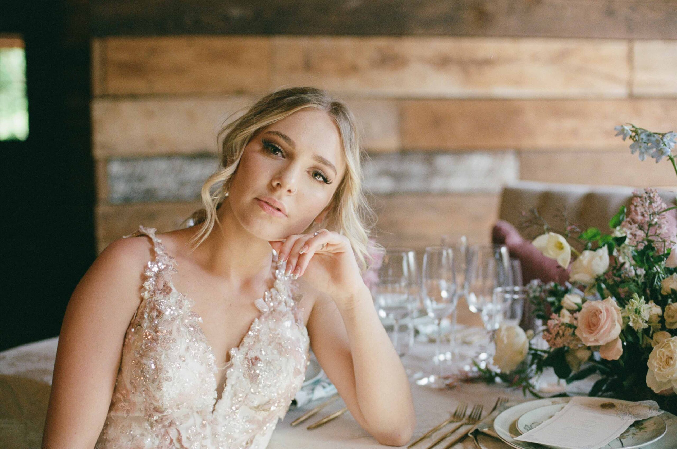 Photo by The Bennetts of wedding couple