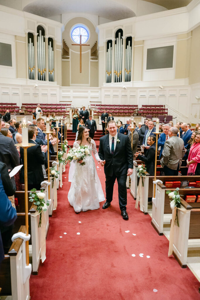 Photo by The Bennetts of wedding couple