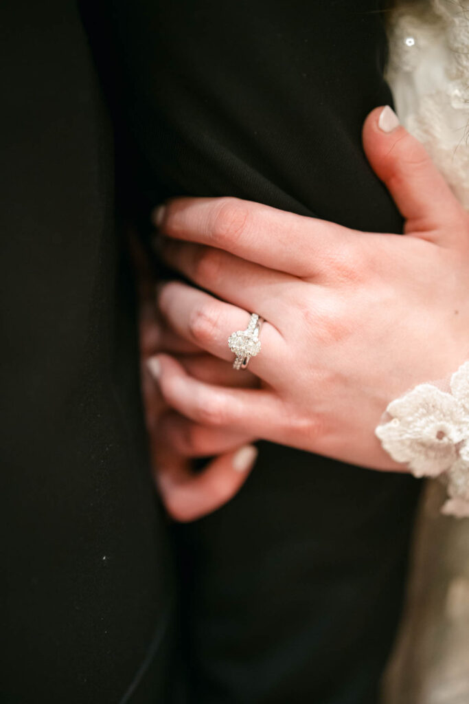 Photo by The Bennetts of wedding couple