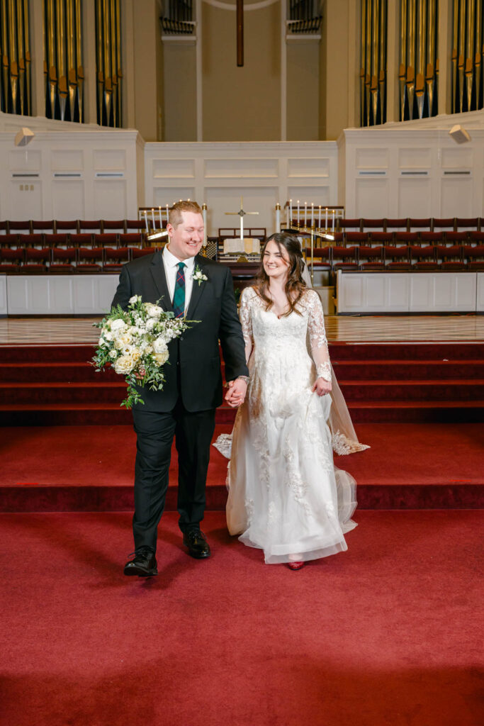 Photo by The Bennetts of wedding couple