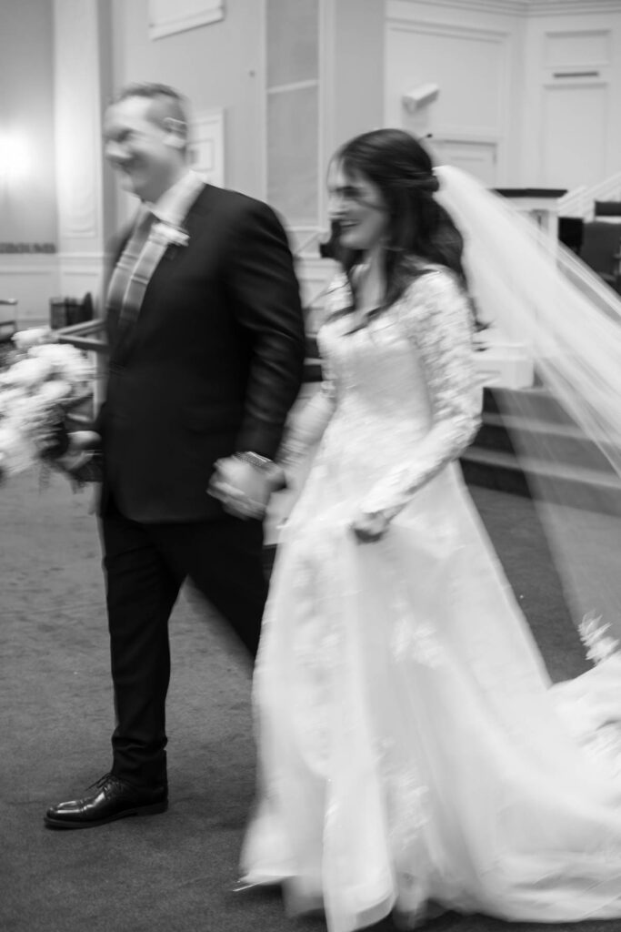 Photo by The Bennetts of wedding couple