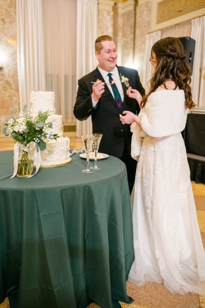 Photo by The Bennetts of wedding couple
