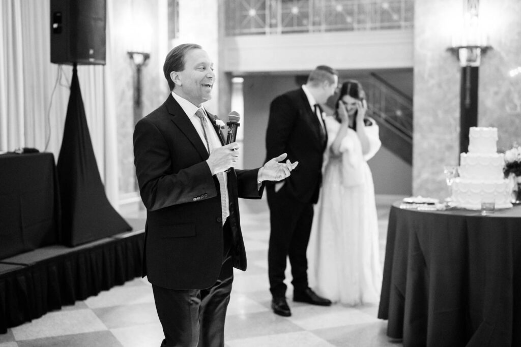 Photo by The Bennetts of wedding couple