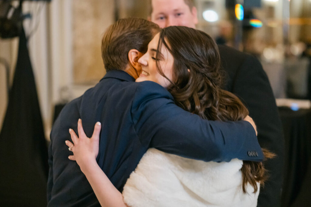 Photo by The Bennetts of wedding couple