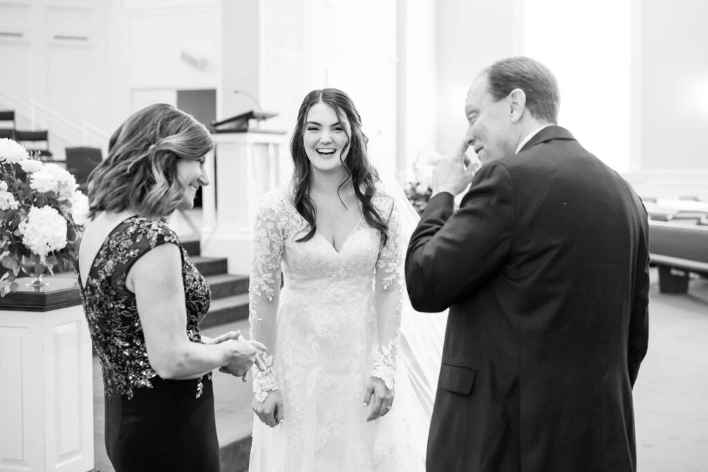 Photo by The Bennetts of wedding couple