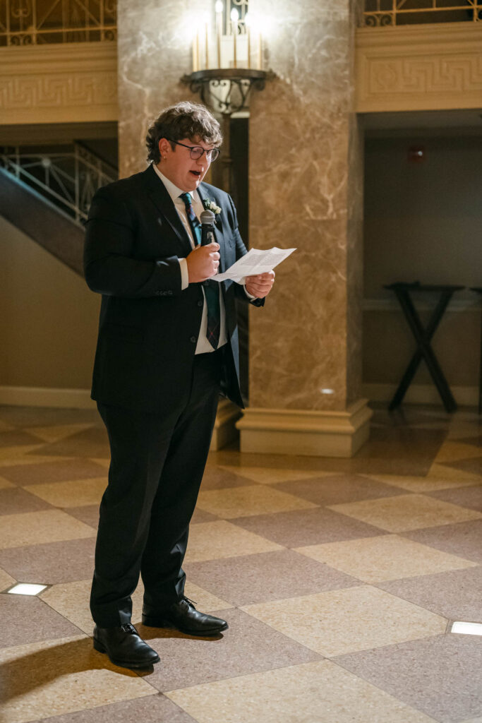 Photo by The Bennetts of wedding couple