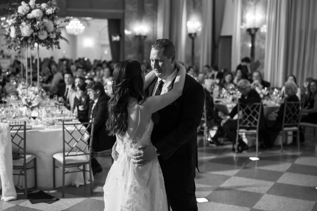 Photo by The Bennetts of wedding couple