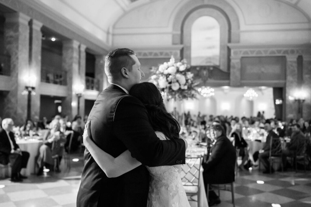 Photo by The Bennetts of wedding couple