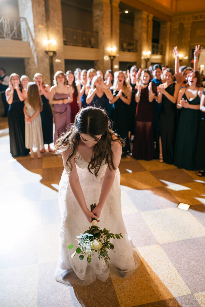 Photo by The Bennetts of wedding couple