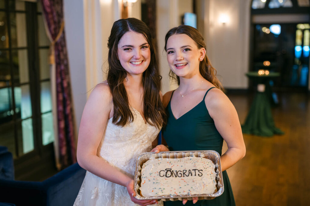 Photo by The Bennetts of wedding couple