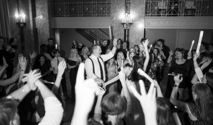 Photo by The Bennetts of wedding couple