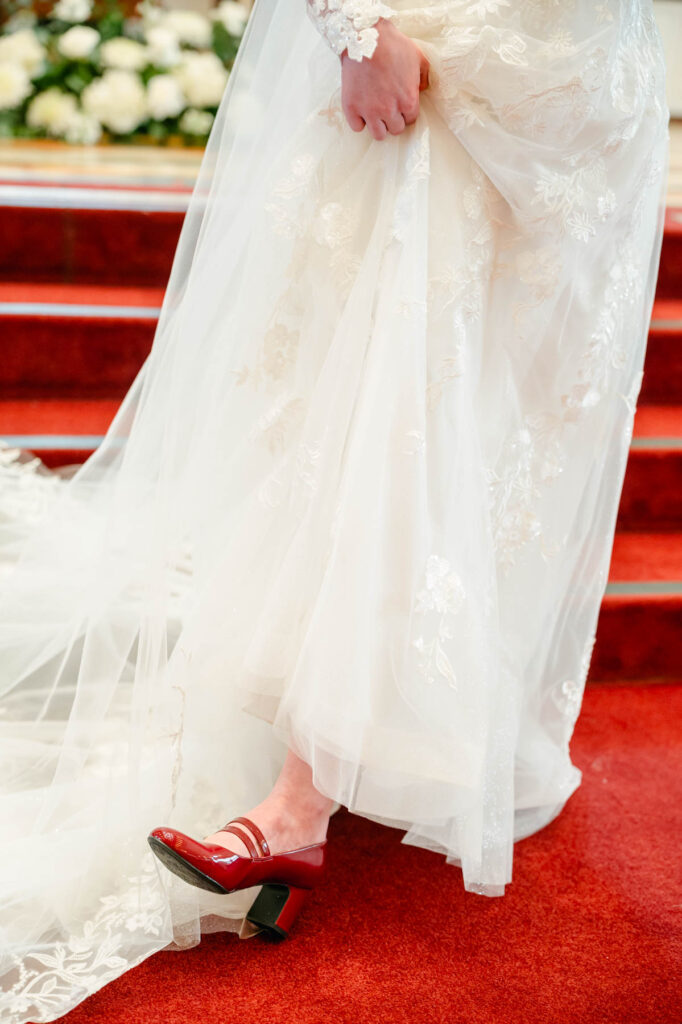 Photo by The Bennetts of wedding couple