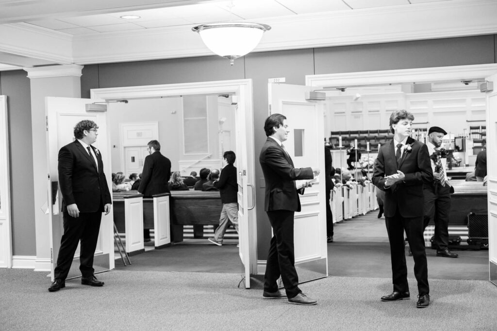 Photo by The Bennetts of wedding couple