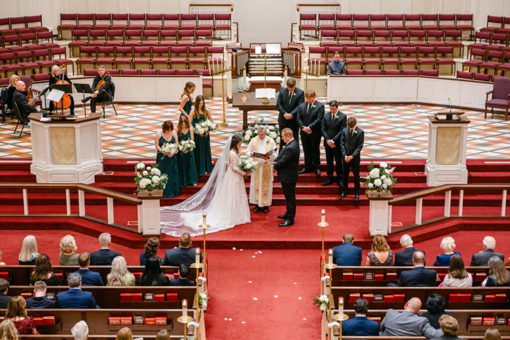 Photo by The Bennetts of wedding couple