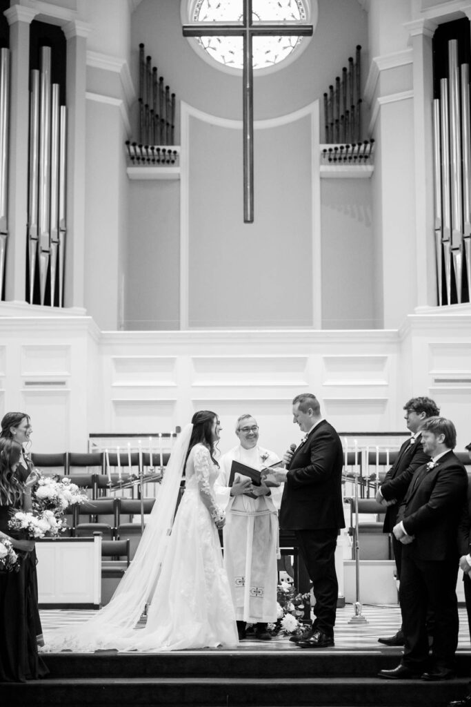 Photo by The Bennetts of wedding couple