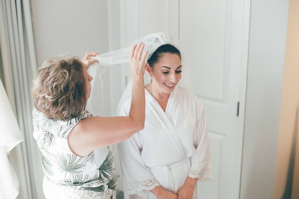 Photo by The Bennetts of wedding couple