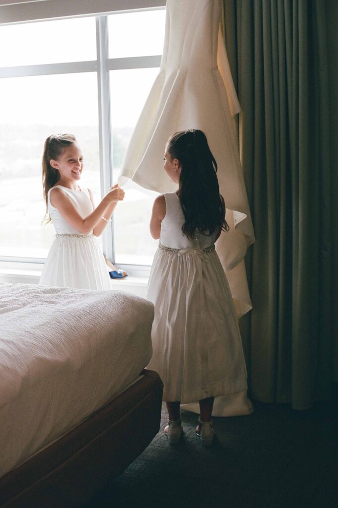 Photo by The Bennetts of wedding couple