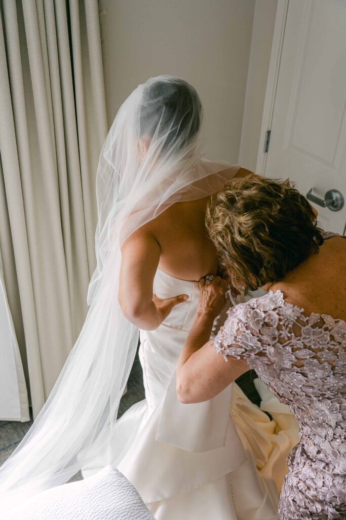 Photo by The Bennetts of wedding couple