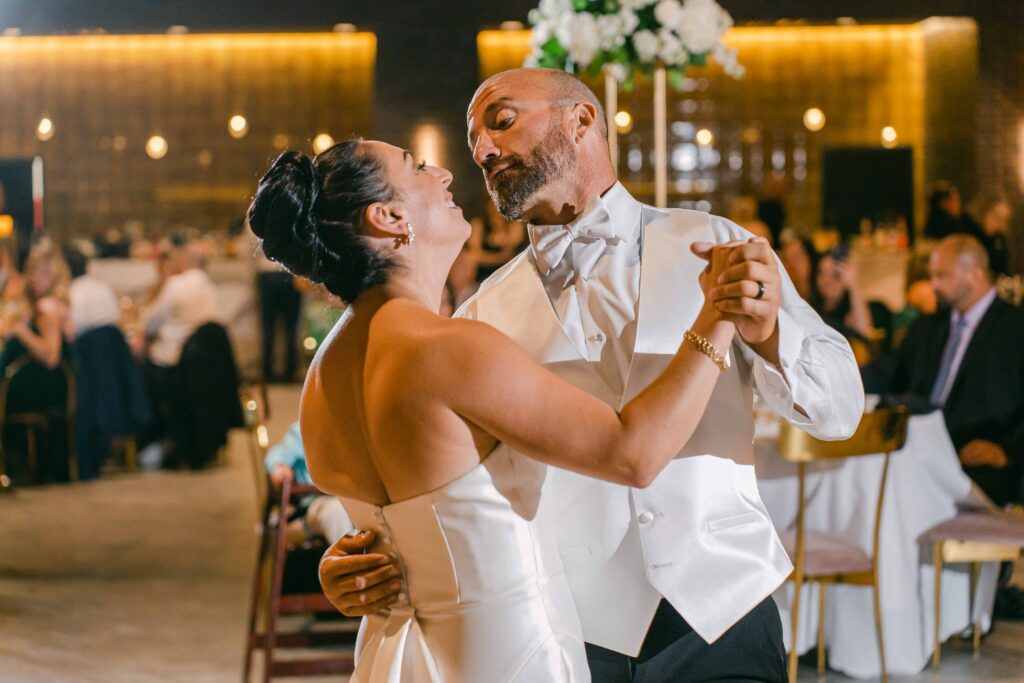 Photo by The Bennetts of wedding couple
