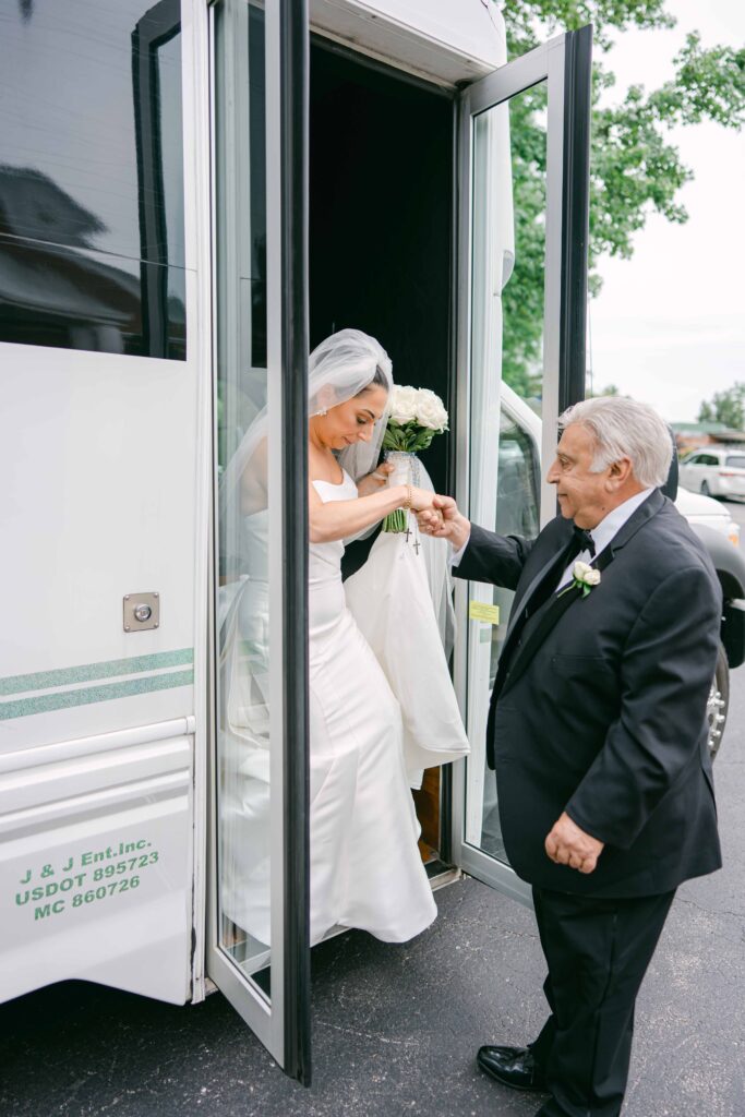 Photo by The Bennetts of wedding couple