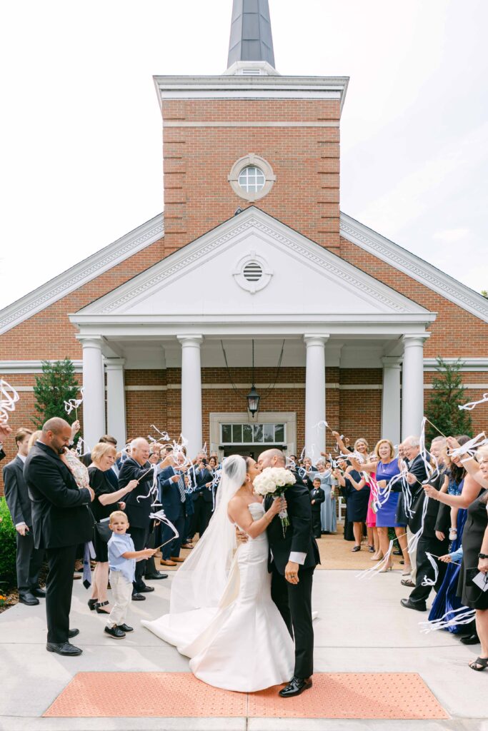 Photo by The Bennetts of wedding couple