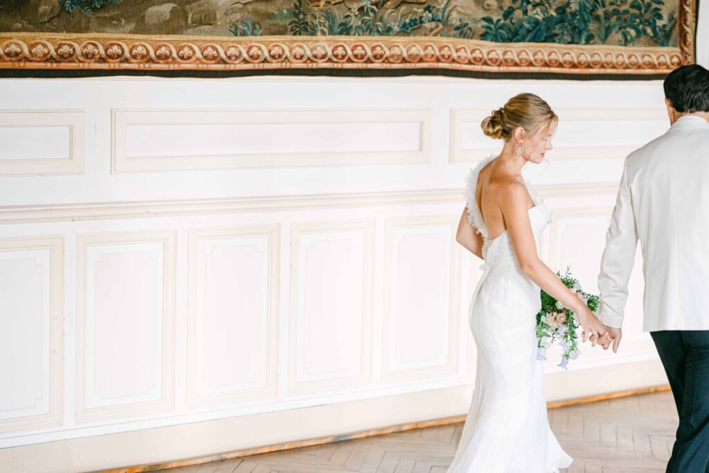 Photo by The Bennetts of wedding couple