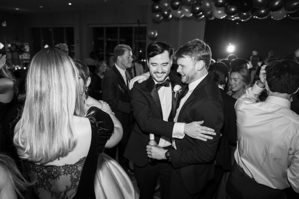 Photo by The Bennetts of wedding couple