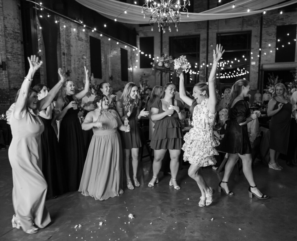 Photo by The Bennetts of wedding couple